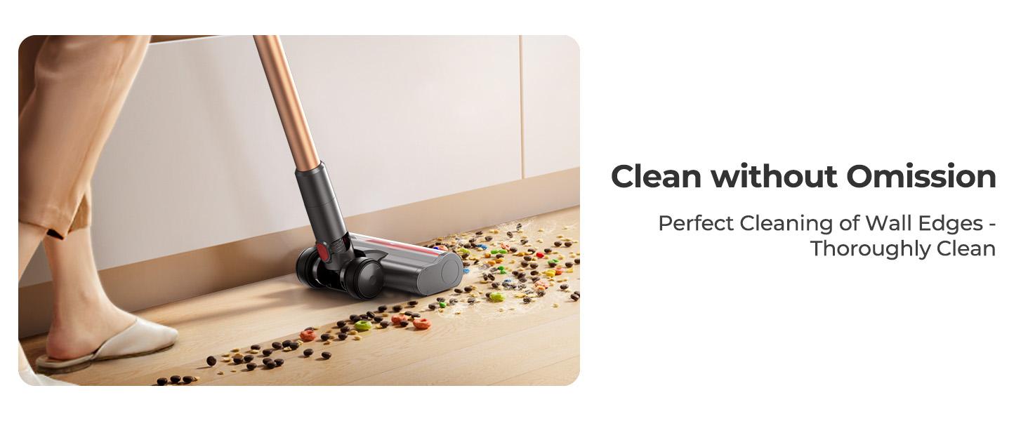 [Self-Standing] Honiture X7,550W/45Kpa, 60Mins Runtime, Touch Screen, Anti-Tangle, Charging Station,New Model Cordless Vacuum Cleaner Home Appliances