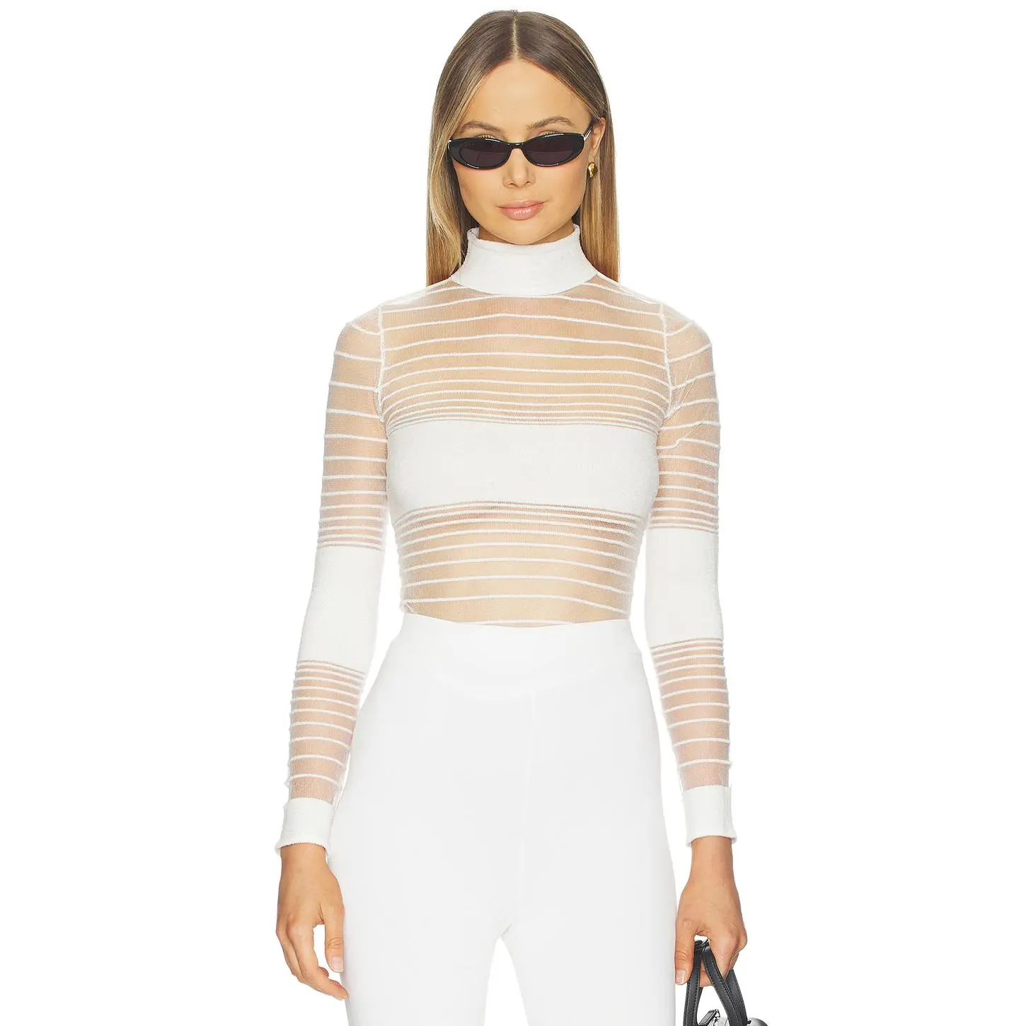 retrofete Katrine Top in White & White