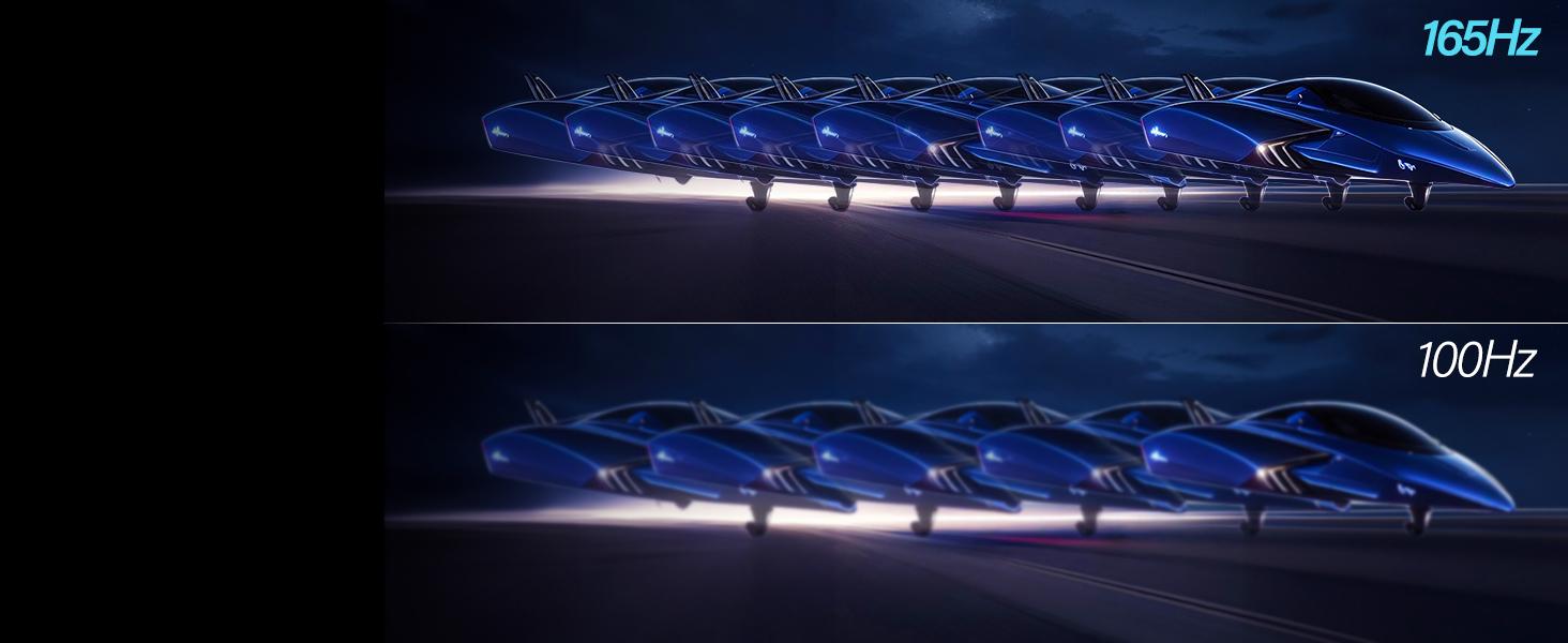 Gawfolk 34 Inch Curved Ultrawide Gaming Monitor 1500R UWQHD 3440x1440 165Hz 1ms GTG HDMI DP Dual Ports FreeSync 99% sRGB Multi-Tasking PIP PBP VESA 75x75mm Wall-Mount Black