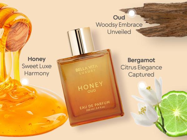 Oud Eclipse by BellaVita Luxury | Perfume Combo Gift Set | 3×100 ml | White Oud, Honey Oud & Oud Dark | Long Lasting Eau De Parfum | Vegan & Cruelty Free