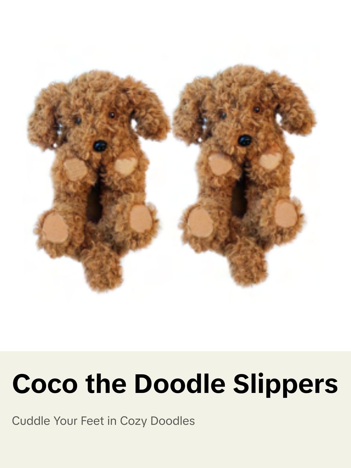 Coco the Doodle Slippers