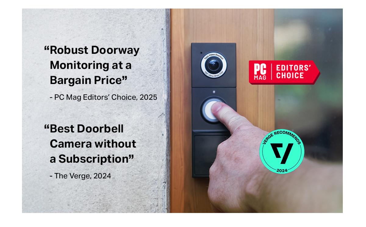 TP-Link & Tapo D225 Smart Video Doorbell Camera with Chime | 2K QHD, 180° Head-to-Toe View, Battery or Hardwired, Color Night Vision, FREE Person/Package/Vehicle AI Detection, Ring-Call, 24/7 Local Storage(No Monthly Fee) Home Security System TP-Link & Tapo D225 Smart Video Doorbell Camera with Chime | 2K QHD, 180° Head-to-Toe View, Battery or Hardwired, Color Night Vision, FREE Person/Package/Vehicle AI Detection, Ring-Call, 24/7 Local Storage(No Monthly Fee) Home Security System