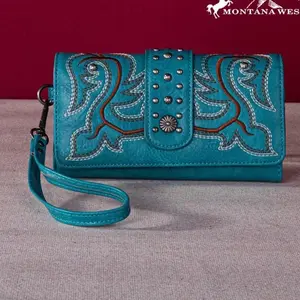 MONTANA WEST BOOT SCROLL WALLET SKU