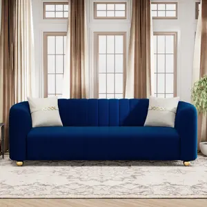 Luxury Velvet Sofa | Multiple Colors | Modular 3+1/3+1+1/3+3 Combinations | Modern Living Room Furniture
