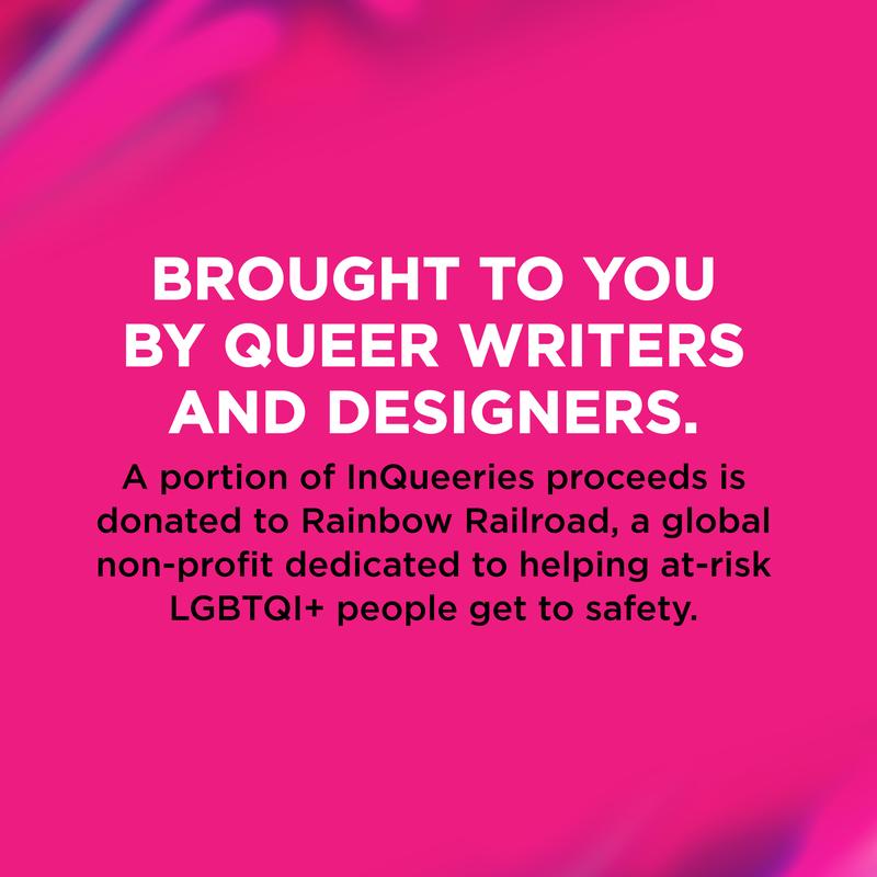 InQueeries - The LGBTQ+ Party Game with 450 Cards and Crown by Relatable