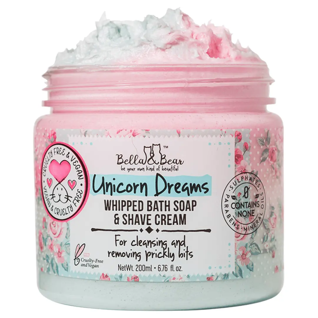 Unicorn Dreams: Whipped Bath Soap & Shave Cream