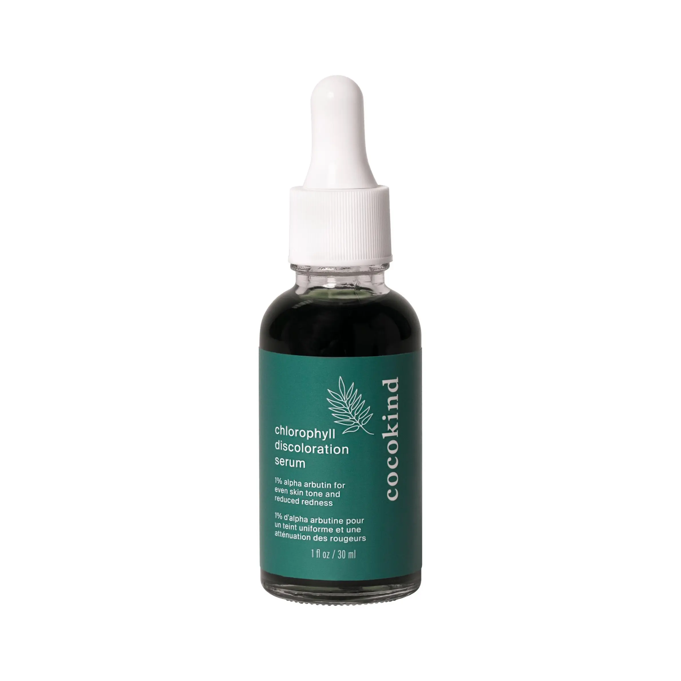 [cocokind] Chlorophyll Discoloration Serum | Post-Blemish Marks & Reduce Redness | Sensitive Skin-Friendly