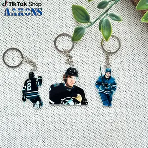 Smith Hockey Keychain, Ice Hockey Fan Gift Style, Keychain, Sports Lover Accessory