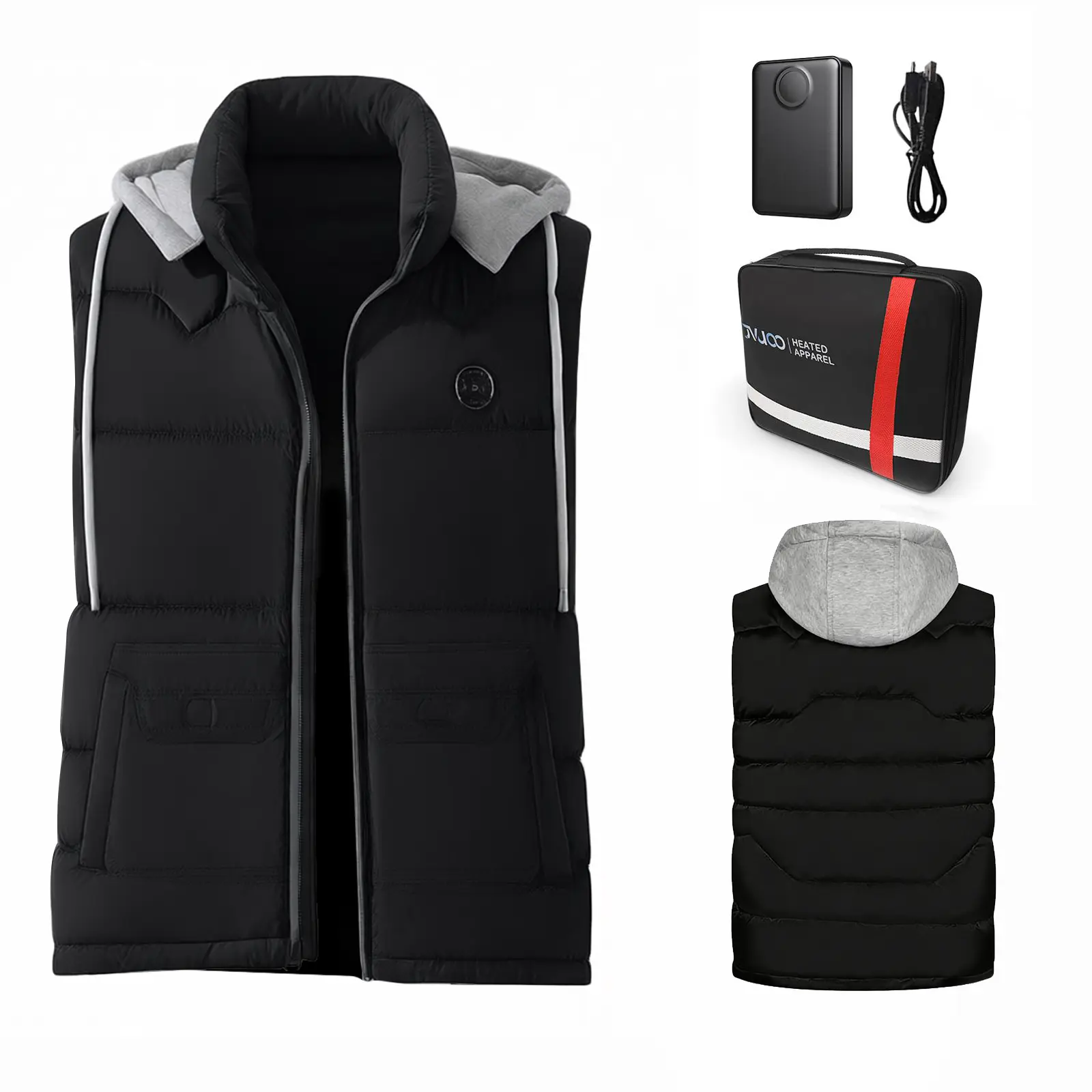 The #1 Fast-Charge Heated Vest | 3-Day Delivery Guaranteed | Lightweight Warm Jacket for Daily Commute & Outdoor