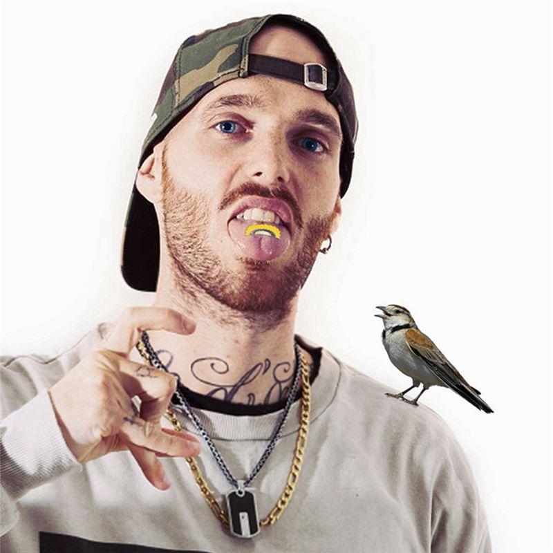 5PCS Have Creativity Fun Bird Whistle Magical Bird Caller Tongue Whistle for Producing High Octave Voice for Christmas New Year Home Use