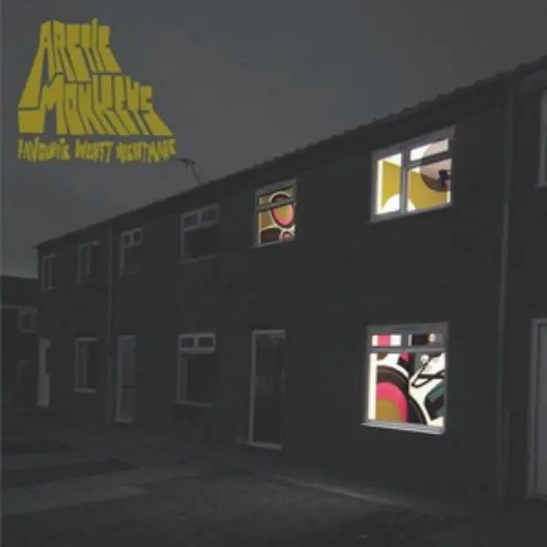 Arctic Monkeys Rock Album - Favourite Worst Nightmare Vinyl LP, Warner Release, 12 Tracks, Gatefold Sleeve