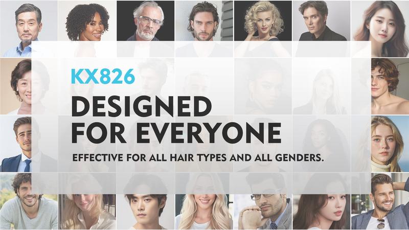 KOSHINÉ 0.5% KX-826 Anti-Hair Loss Solution is suitable for androgenic hair loss and can be used by both men and women（ Blue Bottle）