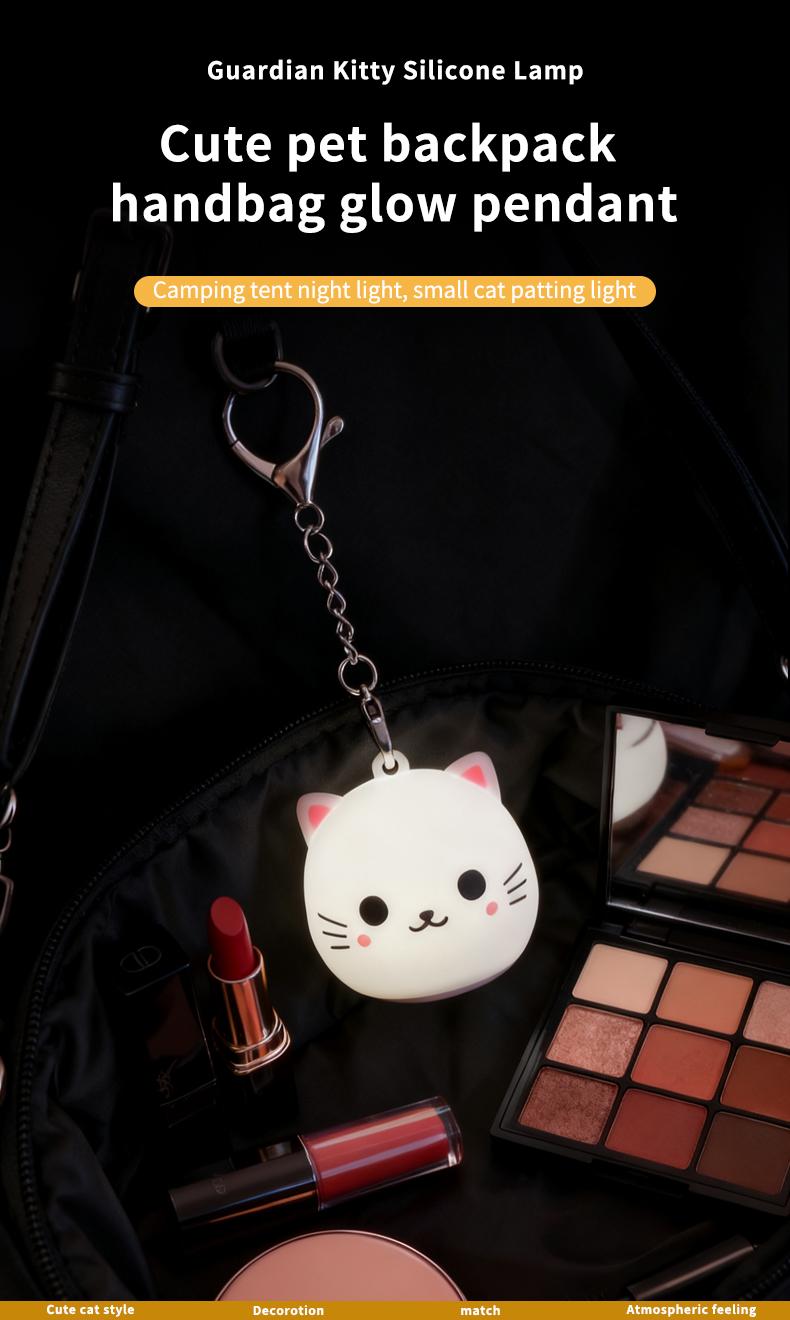 Love Wallet Tote Bag Touch Sensing Light Leather Handbag with Chain Strap for Women Heart-Shaped Illumination Functional & Stylish Accessory