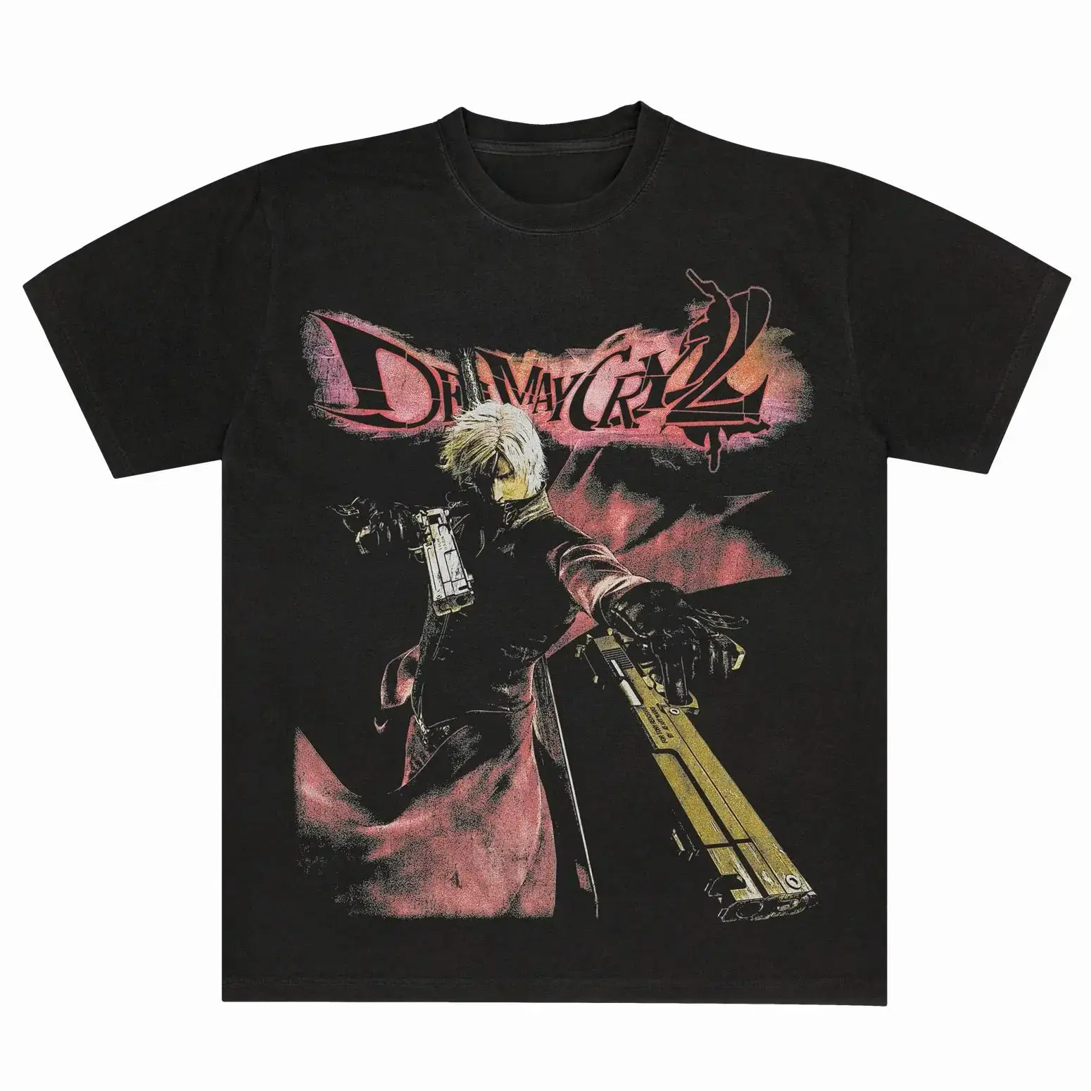 Devil May Cry - Dante T-Shirt, Gaming Tee, Gifts Shirt, Unisex Vintage Graphic Tees Gothic Grunge Y2k Scene Style Clothes Men Women Streetwear ZORA LAB Unisex Couple T-shirts