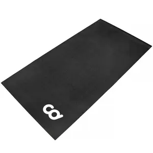 CyclingDeal Bike Trainer Floor Mat - Compatible with Indoor Exercise Stationary Bike Treadmill Elliptical Waterproof Gym Flooring Equipment - Indoor Cycle Stepper - Soft 30" x 60" (76 x 153cm)