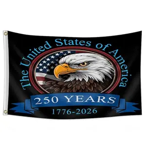 Celebrating 250 Years of Freedom: Official 1776-2026 Commemorative Eagle Flag
