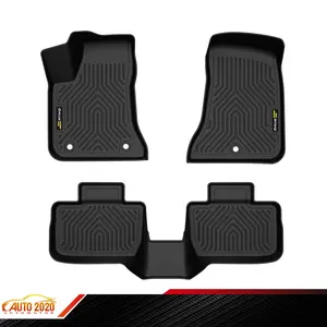 All Weather 3D TPE Floor Mats Fit For 2011-2023 Dodge Charger/Chrysler 300 RWD