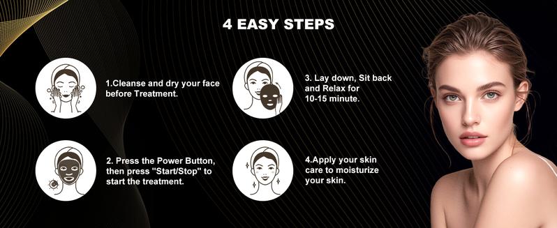 Led Face Mask Light Therapy,Red light face mask,light mask,LED Facial Mask Device for Home Use,Red-Light-Therapy-for-Face,Seven- Colors LED Facial Skin Care Mask (White) Comfort Multifunctional Beauty Machine