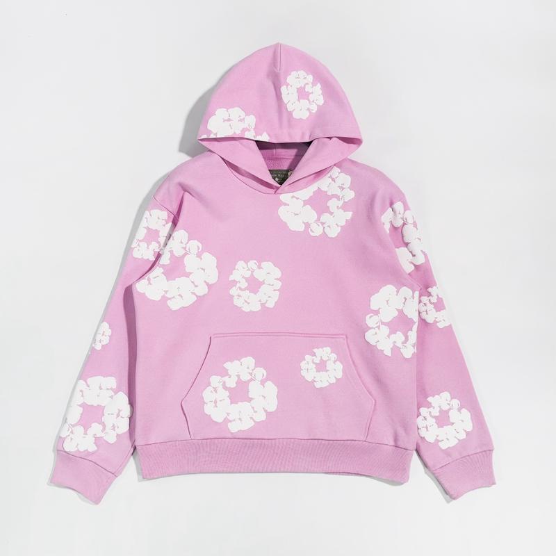 Unisex Fashionable Foam Cotton Printed Hoodie & Sports Suit Classic European and American Style | Comfortable and Durable Versatile for Multiple Occasions & All Seasons