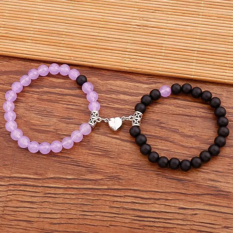Upgrade Version Couple Matching Heart Lock Bracelets - Personalized Minimalist Fashion Jewelry, Daily Wear Love Symbol, Customized Matching BF and GF Love Gift