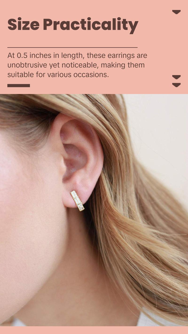 Clip on Huggie Earrings