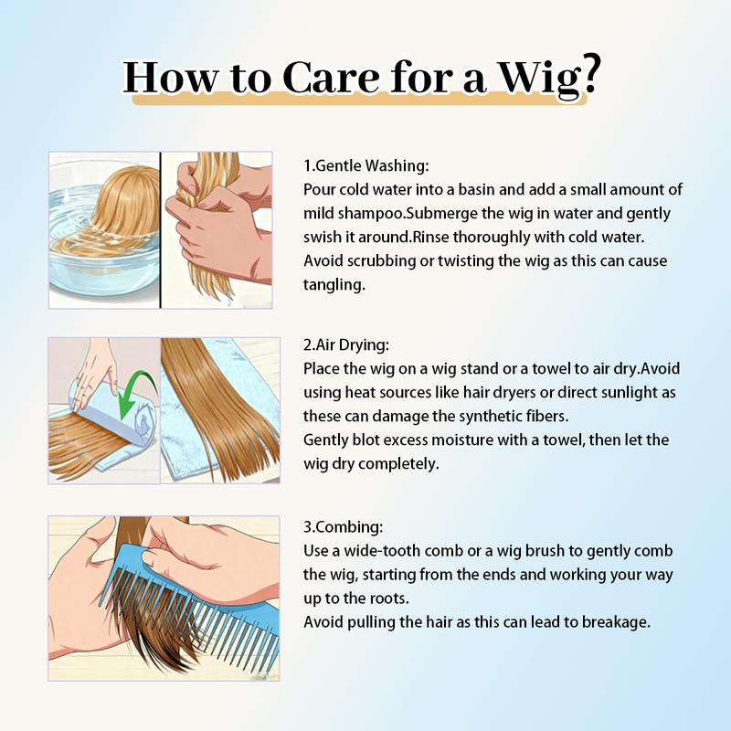 Synthetic layered cut 9x7 Lace Front Wig Glueless Wear And Go Pre Plucked Pre Cut Straight Wig Vivid Self Growing Clean Hairline with Tiny Knots Premium Fiber