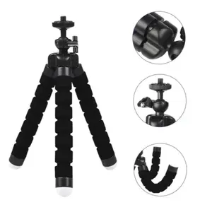 Flexible Small Octopus Mount Mini Tripod Bluetooth Remote Stand Holder