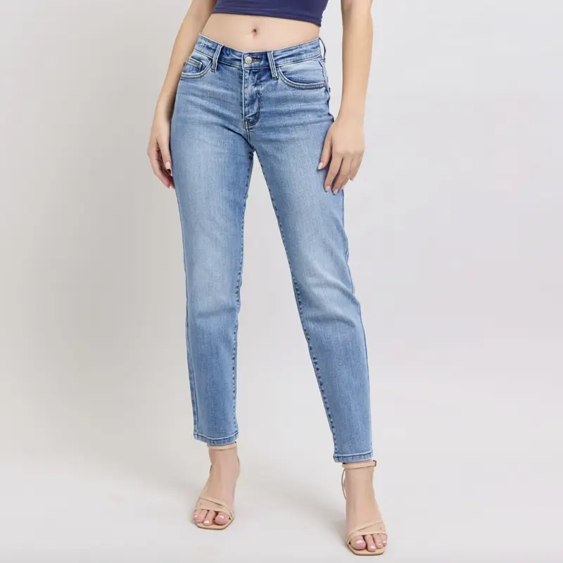 ELSA JUDY BLUE MID WAISTED SLIM FIT JEAN