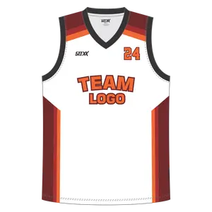 CUSTOM V-NECK BASKETBALL JERSEYS