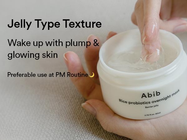 [Abib official] Abib Rice Probiotics Overnight Mask Barrier Jelly 2.7 fl oz I Nourishing Sleeping Mask, Korean Glowing Skin and Dewy, Slugging Item