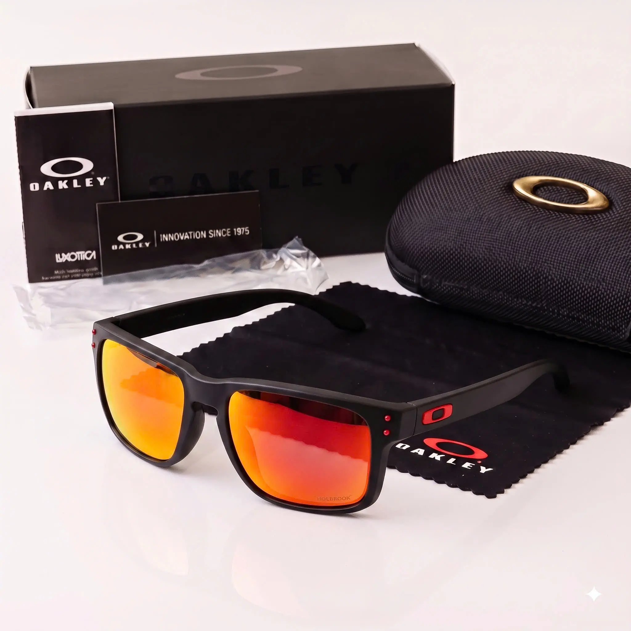 Oakley Premium Outdoor Sunglasses Square Frame Polarized Lens Performance Eyewear for Men Women