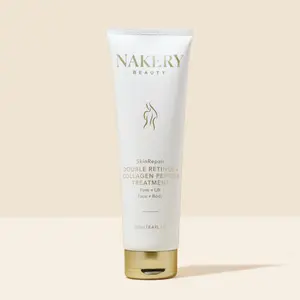 Nakery SkinRepair Double Retinol + Collagen Face & Body Treatment - Nourishing, Hydrating, Firming Peptide Serum - 250ml