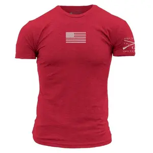 Freedom Flag T-Shirt - Red