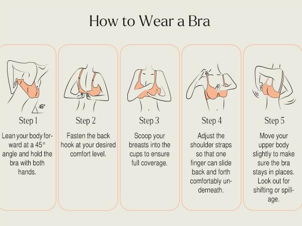 Popilush Deep V Bralette - Keyhole Detail Wireless Bra with Soft Support for All Seasons Women's Underwear & minimizer bra