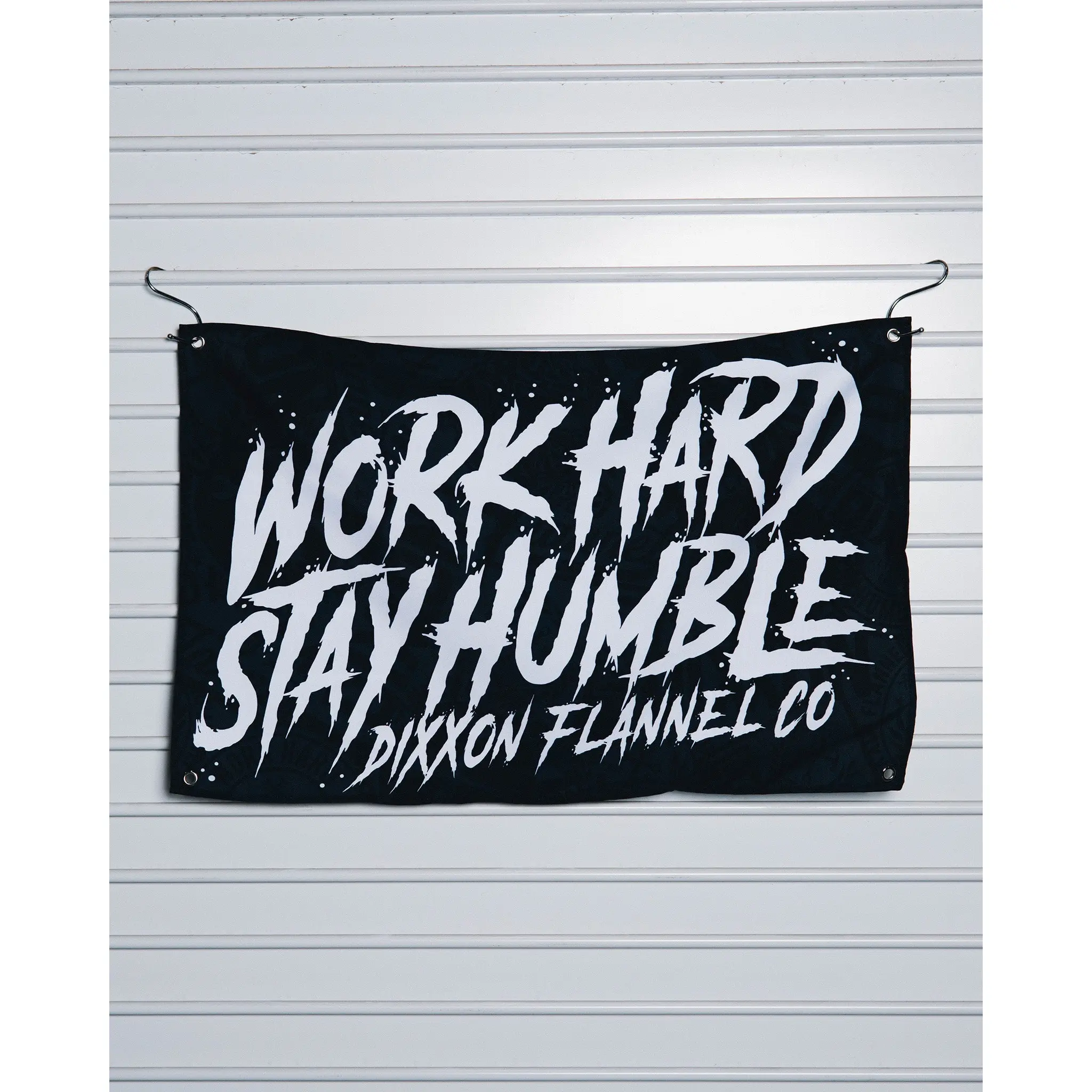 Work Hard Garage Banner - 28" x 18"
