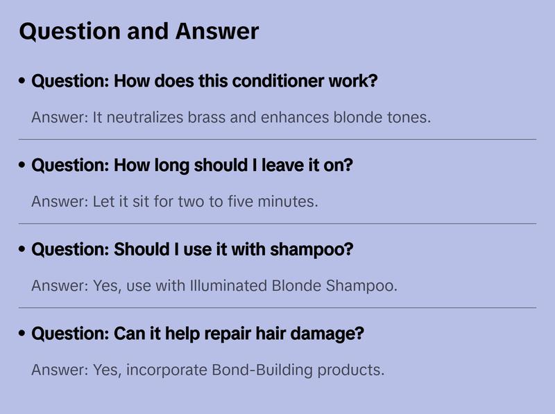 Bumble and Bumble Illuminated Blonde Conditioner
