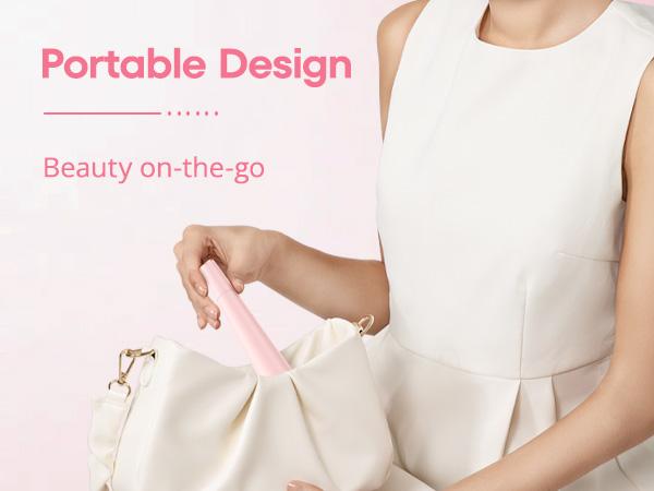 Hair Identifier Spray & Facial - Nose Hair Remover: 2 in 1 Painless Electric Shaver and Nose Trimmer - Rechargeable Hair Removal Tool Smooth Comfort