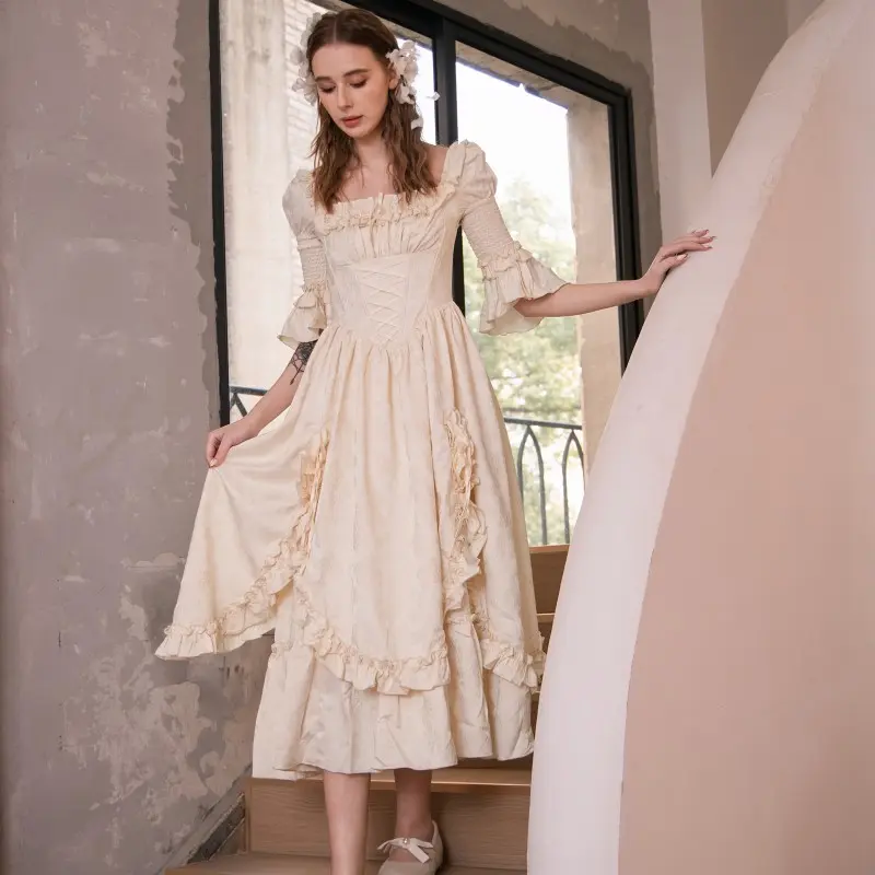 Royal Romance Corset Dress-LuminaVenus Dresses Cottagecore Coquette Regencycore Romantic vintage Princess core Fairycore dress Satin vintage dress Jacquard midi Elegant long Flowing romantic Fabric Womenswear Aesthetics Fashion Love Flowy - TikTok Shop Royal Romance Corset Dress-LuminaVenus Dresses Cottagecore Coquette Regencycore Romantic vintage Princess core Fairycore dress Satin vintage dress Jacquard midi Elegant long Flowing romantic Fabric Womenswear Aesthetics Fashion Love Flowy - TikTok Shop