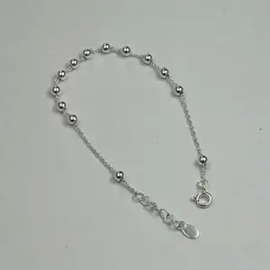 GAIA Silver Beaded Bracelet