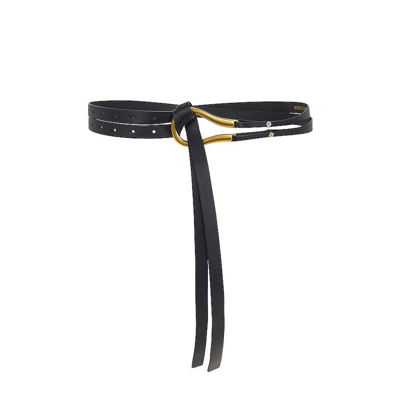 petit moments Loop Belt in Black
