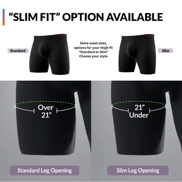 PREDICTION Ryder Series – 3 Pack | Patented 1 Pocket Men’s Underwear, 4″ Inseam, Premium Modal Fabric, 3D Pouch, Seamless Design Men's Prime Trunk Underwear