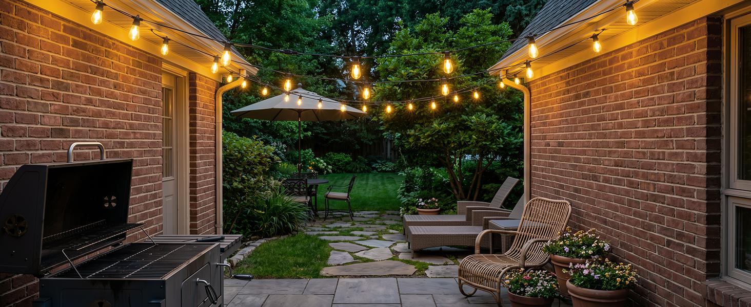 Minetom 100FT Solar String Lights Outdoor Waterproof, 31+2LED S14 Shatterproof Bulb, Patio Lights with Remote Type-C Port Timable, 3 Light Modes Dimmable Solar String Lights for Outside, Yard, Camping Minetom 100FT Solar String Lights Outdoor Waterproof, 31+2LED S14 Shatterproof Bulb, Patio Lights with Remote Type-C Port Timable, 3 Light Modes Dimmable Solar String Lights for Outside, Yard, Camping