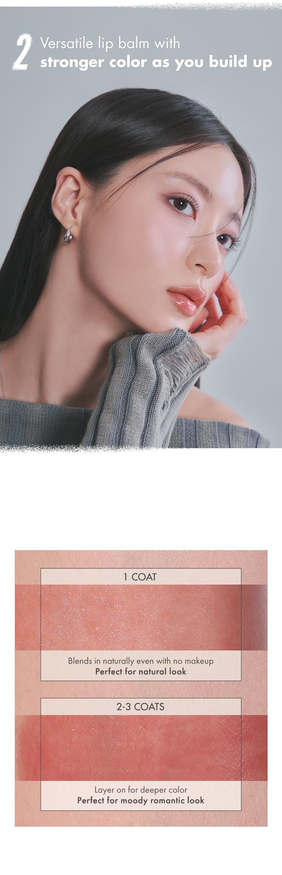 [rom&nd Official Shop] rom&nd Glasting Melting Balm 3.5g Glossy Finish, Hydrating & Moisturizing,Vegan, Lipgloss Lipstick Makeup Cosmetic