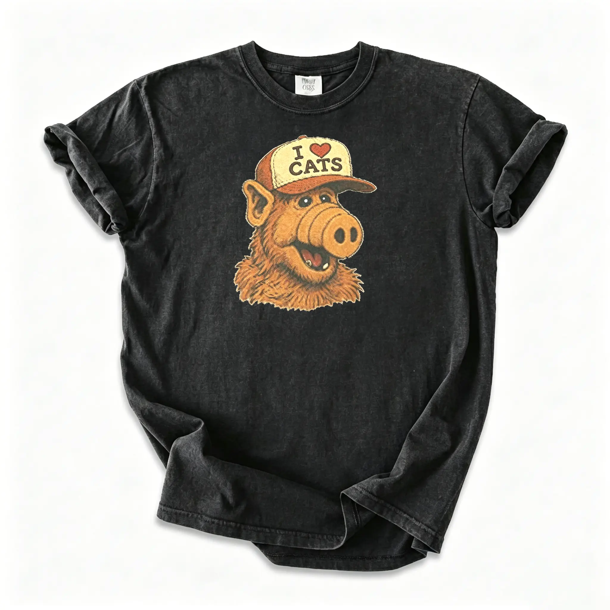 Retro Funny Vintage Graphic Tee,80s vintage style ALF T-shirt,Animal Shirt,Unisex Meme Cringe Funny Dumb Shirt,Gift For Men Women,Menswear Womenswear Streetwear Cotton Comfort121705
