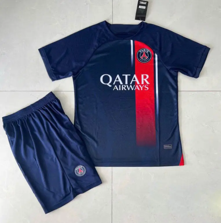 2025–2026 Blue Football Kit for Fans (Qatar Version)
