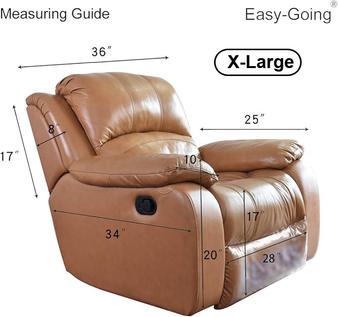 Easy-Going Recliner Stretch Sofa Slipcover Sofa Cover, Cover Only, Furniture Protector Couch Soft with Elastic Bottom Spandex Jacquard