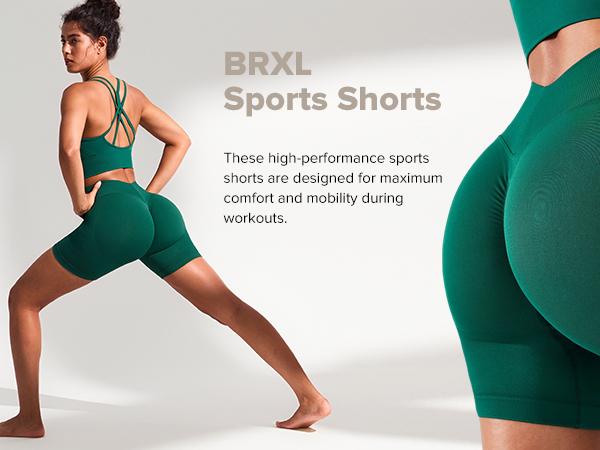 BRXL【Discount for live】Butt Lifting Tummy Control Leggings for Womens High Waisted No Front Seam Stretchy Gym Pilates Yoga Leggings-brxl-1