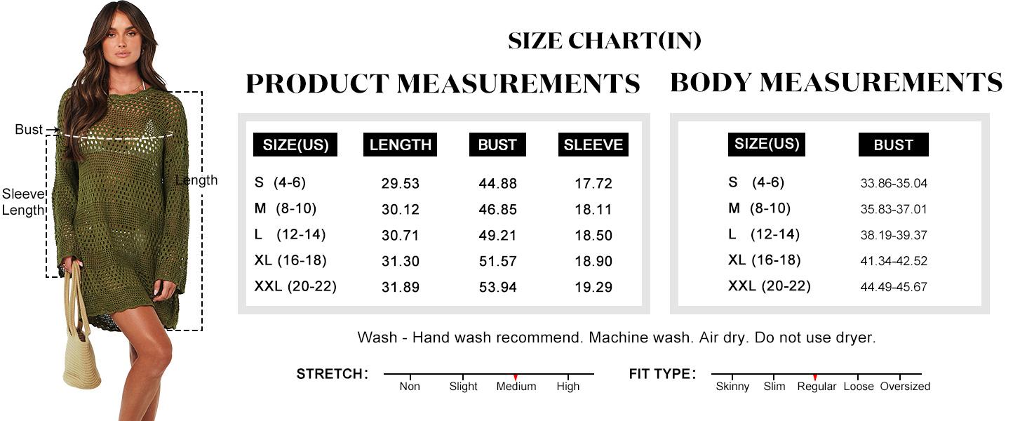 ANRABESS Women Swimsuit Crochet Swim Cover Up Summer vacation Bathing Suit Swimwear Knit Sundress Pullover Swimming Beach Dress