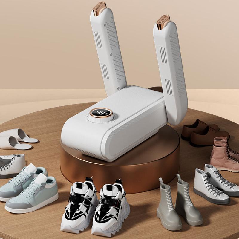 Work Boot Dryer with Smart Timer & Auto Off: TelescopicFolding Design, Boot Warmer & Deodorizer for Work Boots