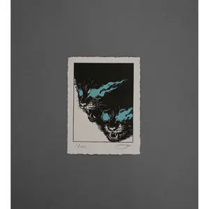 Blue Eyes  - High-Quality Print